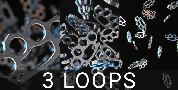 Chrome Knuckle Duster Loops