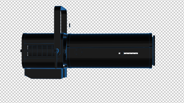 Film- Movie Light - 3D Outline  alt