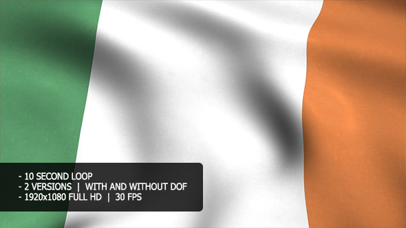 Ireland Flag Background