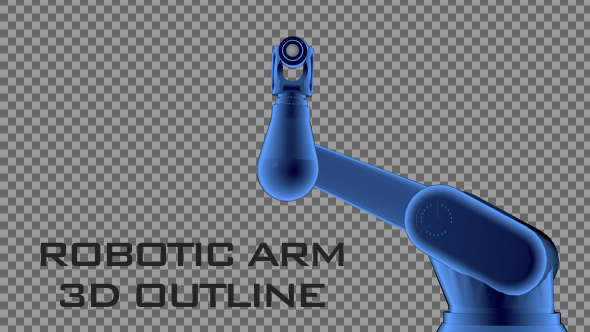 Robotic Arm - 3D Outline