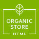 Organic Food & Eco Products Site Template - ThemeForest Item for Sale