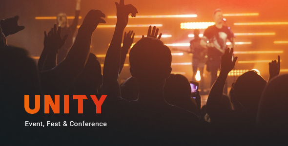 Unity – Event, Fest & Conference PSD Template