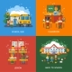 Bus Stop, Classroom And Lesson Concepts - GraphicRiver Item for Sale