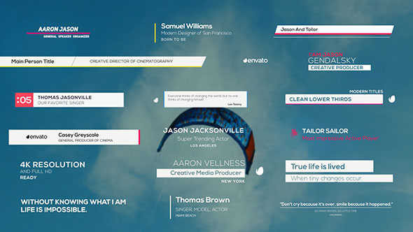 Hundred Lower Thirds