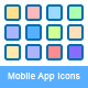 20 Mobile App Icons - GraphicRiver Item for Sale