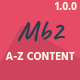 Mb2 A-Z Content - Joomla Content Module - CodeCanyon Item for Sale
