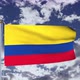 Colombia Flag Waving 4k - VideoHive Item for Sale