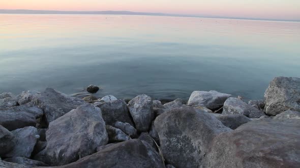 Sunset at Lake Balaton