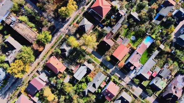 Uzhhorod Aerial View Famous Residencial District Urban Transcarpathia Ukraine Europe