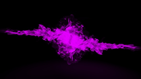 Violet Smoke Collision alt
