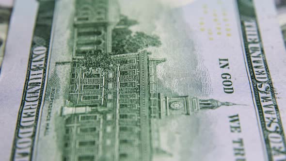 USD Dollar banknotes, paper money, exchange rate currency. Cash banknotes. The concept of finance