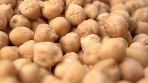 Legumes Chickpeas close up