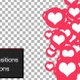 Hearts Transitions - VideoHive Item for Sale
