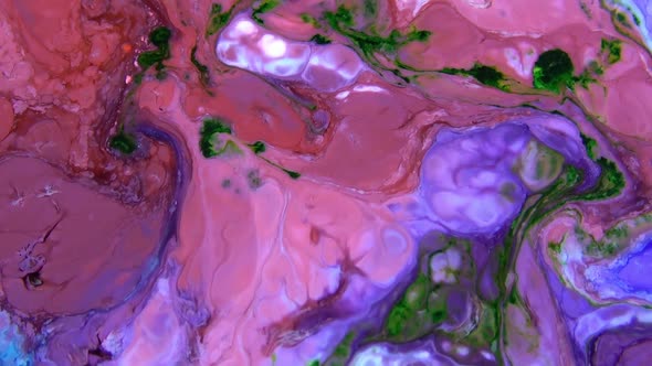 Psychedelic Cosmos Galaxy Paint Texture Background  alt