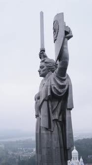 Motherland Monument in Kyiv Ukraine