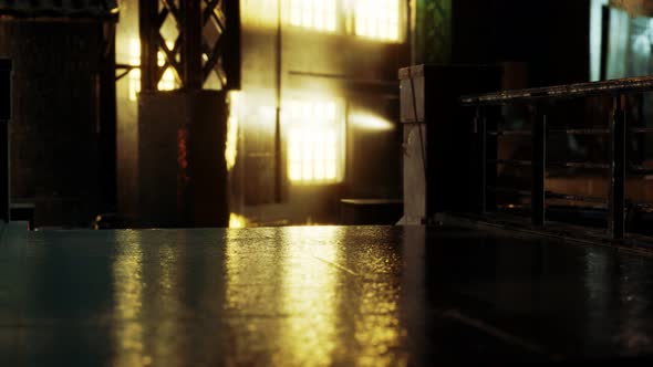 Neon Lights at Rainy Night alt