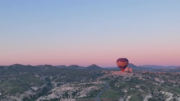 The Cappadocia region of Turkey is the most popular location in the world for hot air ballooning.