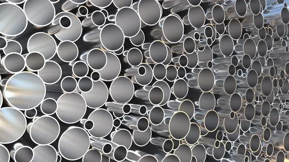 Steel Pipes Storage