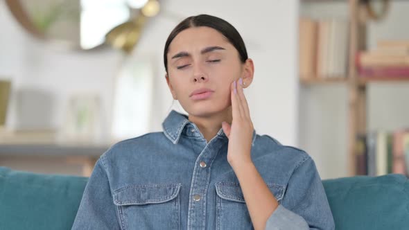 Latin Woman with Toothache