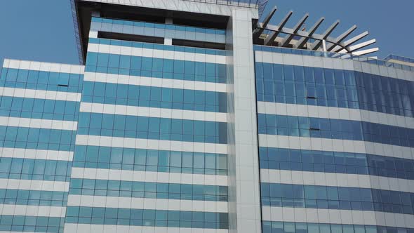 Corporate buildings at  downtown district of Sao Paulo Brazil.