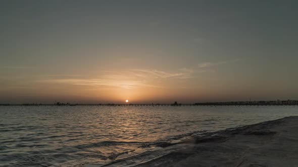 Sunrise at the Sea Time Lapse 