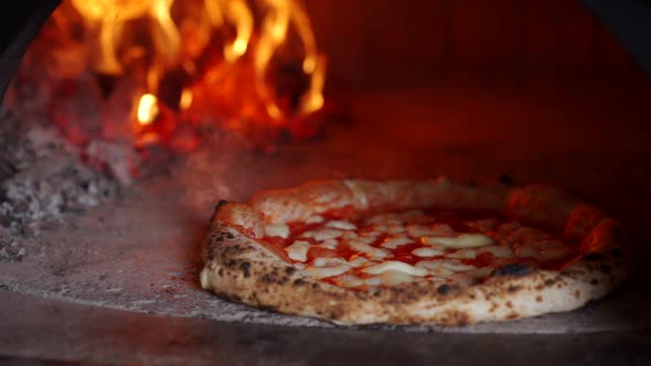 Pizza in Wood Oven