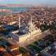 Aerial view of Fatih Mosque in Istanbul - VideoHive Item for Sale