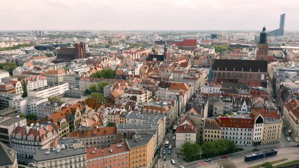 Cityscape of Wroclaw