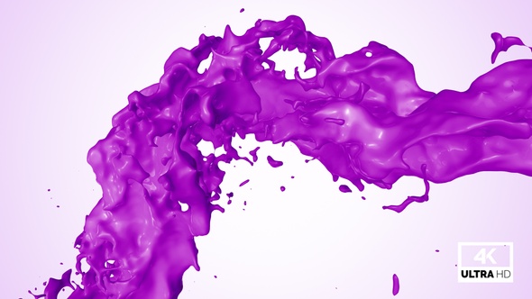 Twisted Purple Paint Splash V6 alt