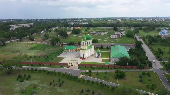 St. Nicholas Church on the Danube Embankment in Izmail