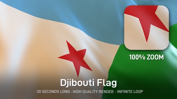 Djibouti Flag