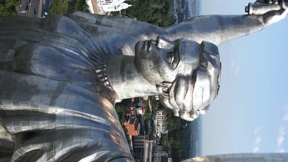 Motherland Monument in Kyiv Ukraine