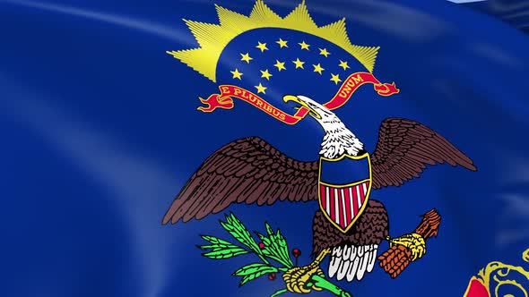 North Dakota State Flag alt