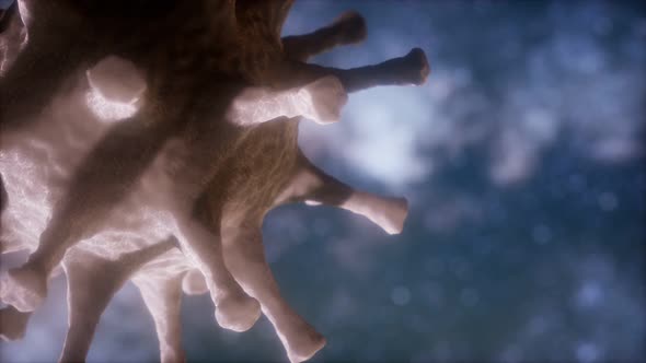 Virtual Representation Macro Model of Novel Coronavirus COVID-2019 alt