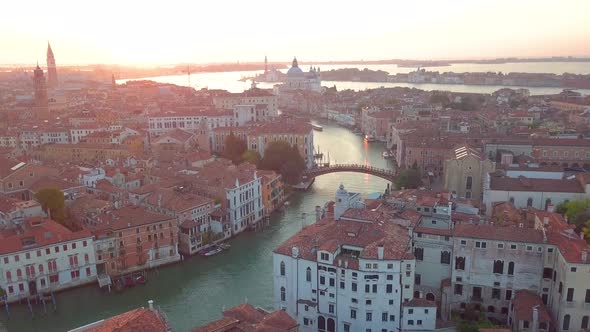 Aerial View Italy Venice