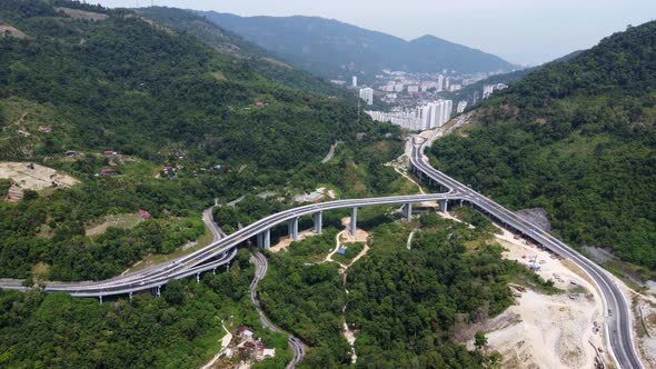 Bukit Kukus new highway in day