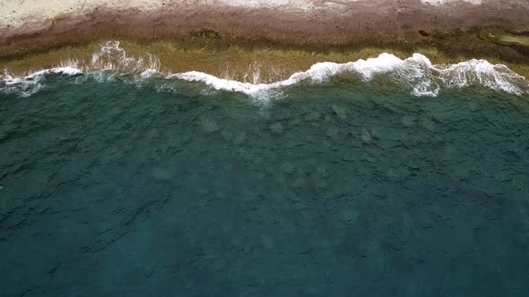 Cliffs of Playa de Los Morteros, Tenerife, Spain, Atlantic Ocean