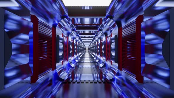 Spaceship Hallway		