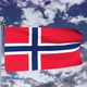 Norway Flag Waving 4k - VideoHive Item for Sale