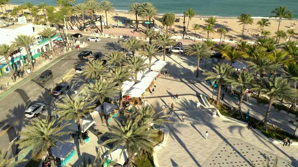 Farmers Market At The Oceanside Park Fort Lauderdale Beach Fl Usa