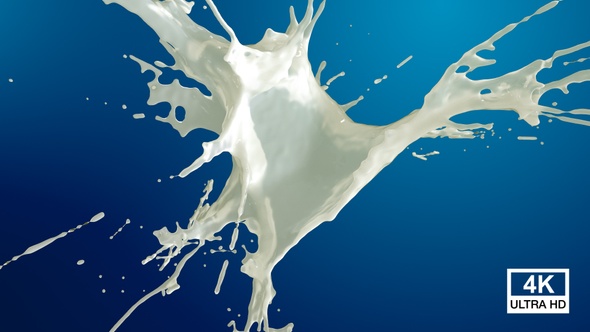 Milk Drops Splash