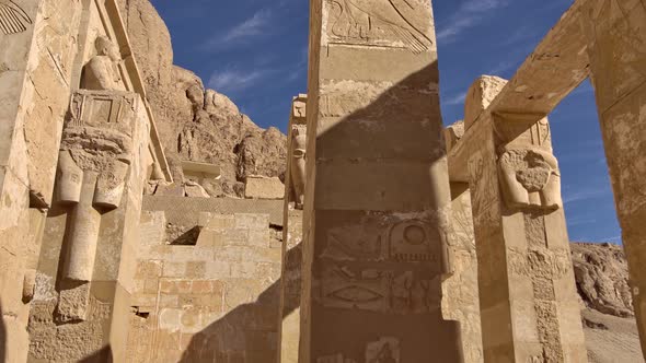 Luxor, Egypt : The Mortuary Temple of Hatshepsut