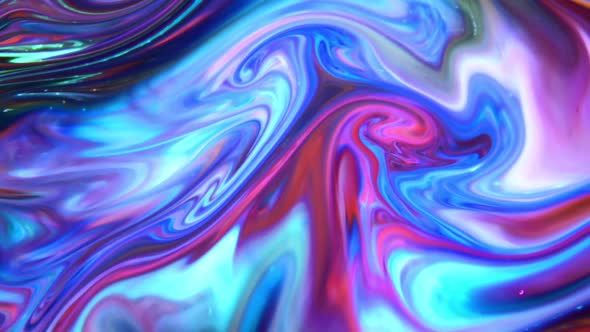 Psychedelic Galactic Paint Texture Background 190