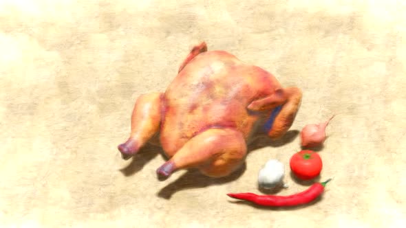 Chicken Stop Motion