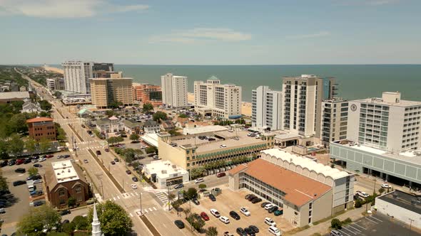 Aerial Resort Tour Virginia Beach Va Usa