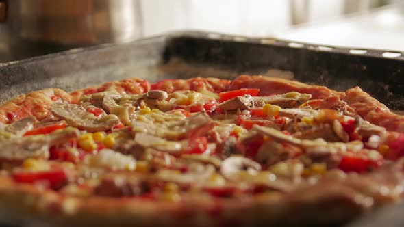 Homemade Hot Pizza