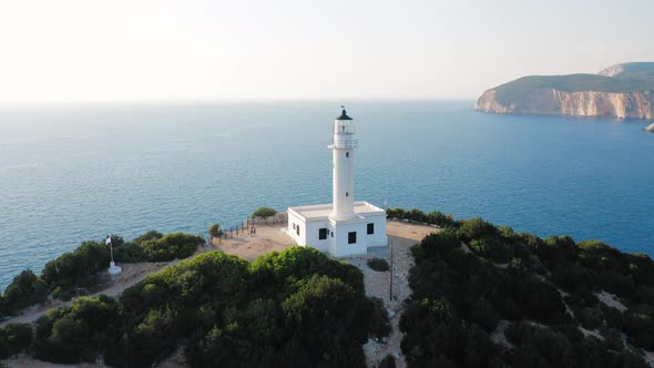 Aerial view of Cape of Ducato