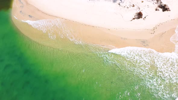 Aerial view of Maroochydore Beach, Queensland, Australia.