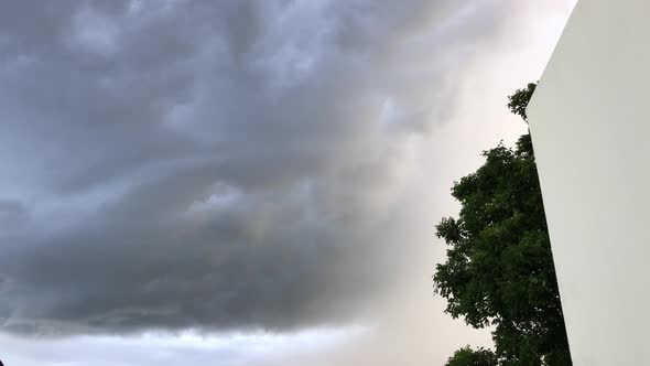 Thunderstorm Puffy Clouds