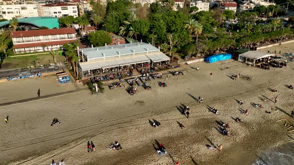 Beach Bar Aerial View